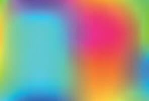 Smooth and blurry colorful gradient mesh background. Modern bright rainbow colors. Easy editable soft colored vector banner template