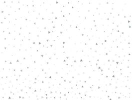 Luxury Light silver Triangular glitter confetti background. White festive texture vector