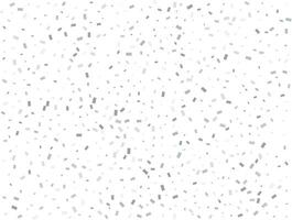 Luxury silver Rectangular glitter confetti background. White festive texture. vector