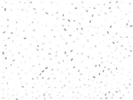 Luxury silver Rectangular glitter confetti background. White festive texture. vector