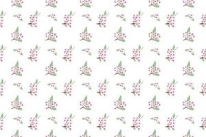 Hoya carnosa flower arrange as seamless pattern background vector