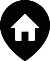 Home homepage icon symbol vector image. Illustration of the house real estate graphic property design image