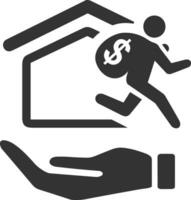 Home homepage icon symbol vector image. Illustration of the house real estate graphic property design image