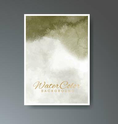 Set of creative hand painted abstract watercolor background. Design for your cover, date, postcard, banner, logo.