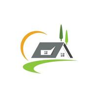 Property and Construction Logo design vector