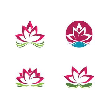 Beauty Vector lotus icon