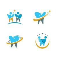 Dental logo Template vector illustration