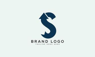 letter S logo design vector template design for brand.