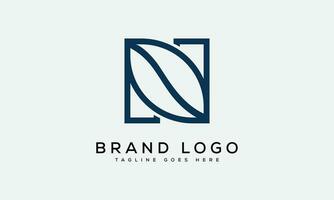 letter N logo design vector template design for brand.