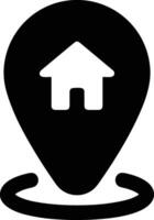 Home homepage icon symbol vector image. Illustration of the house real estate graphic property design image