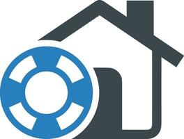 Home homepage icon symbol vector image. Illustration of the house real estate graphic property design image