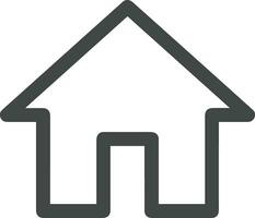 Home homepage icon symbol vector image. Illustration of the house real estate graphic property design image