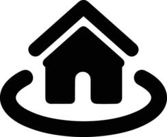 Home homepage icon symbol vector image. Illustration of the house real estate graphic property design image