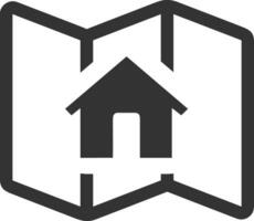 Home homepage icon symbol vector image. Illustration of the house real estate graphic property design image