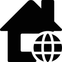 Home homepage icon symbol vector image. Illustration of the house real estate graphic property design image