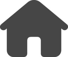 Home homepage icon symbol vector image. Illustration of the house real estate graphic property design image