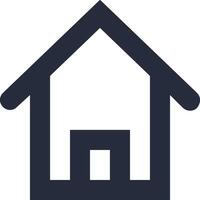 Home homepage icon symbol vector image. Illustration of the house real estate graphic property design image