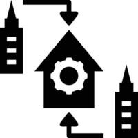 Home homepage icon symbol vector image. Illustration of the house real estate graphic property design image