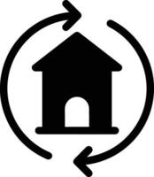 Home homepage icon symbol vector image. Illustration of the house real estate graphic property design image