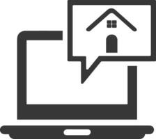 Home homepage icon symbol vector image. Illustration of the house real estate graphic property design image