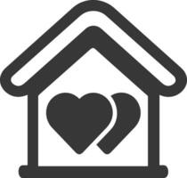 Home homepage icon symbol vector image. Illustration of the house real estate graphic property design image
