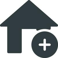 Home homepage icon symbol vector image. Illustration of the house real estate graphic property design image