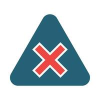 Harmful Vector Glyph Two Color Icons For Personal And Commercial Use.