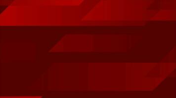 Dark red tech geometric abstract motion background video