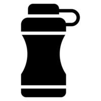 water bottle glyph icon vector