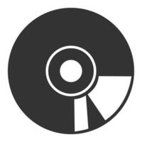 Compact disk icon. Dvd symbol. Sign cd vector. vector