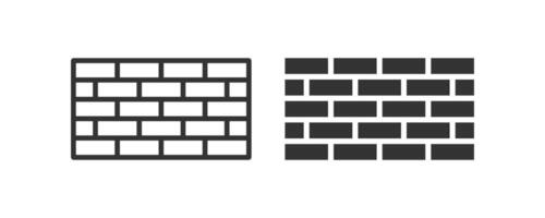 Wall brick Icon. Vector illustration design.