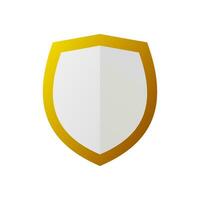 Shield icon. Vector illustration desing.