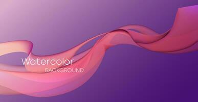 Colorful background with dynamic lines. Bright gradient background, template for congratulations, cards, etc. vector