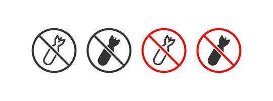 No bombing aircraft icon. Vector illustration design.