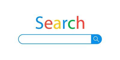 Browser search button icon. Internet page symbol. Sign window vector flat.