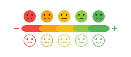 Human face icon. Feedback in form of emotions symbol. Sign app button vector flat.