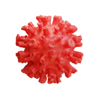 3d stam cell, mikro organism, eller virus ikon illustration png
