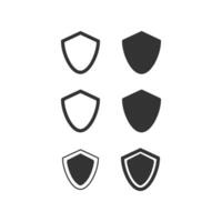 Shield icon. Defence symbol. Sign  banner vector. vector