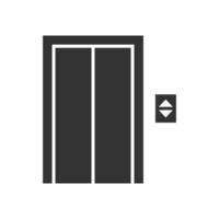 Elevator icon. Lobby symbol. Sign up, down lift vector. vector