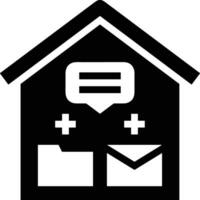 Home homepage icon symbol vector image. Illustration of the house real estate graphic property design image