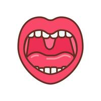 Neck Bone icon in vector. Logotype vector