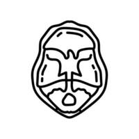 Cranial Cavity icon in vector. Logotype vector