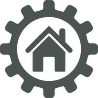 Home homepage icon symbol vector image. Illustration of the house real estate graphic property design image