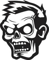 Eerie Guide Zombie Mascot Image ZomPals Mascot Zombie Vector