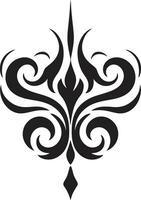 Graceful Decorative Vector Emblem Abstract Vector with Stylish Ornamentation