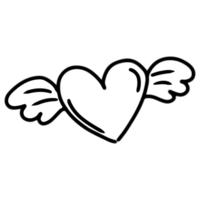 Engel Liebe Symbol transparent Hintergrund png