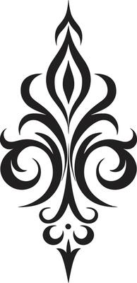 Vector Art with Calligraphic Touch Chic Decorative Vector Design