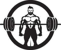 Muscle Metrics Exercise Vector Designs for Bodybuilding Toned Techniques Vector Icons for Fitness and Bodybuilding