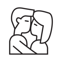 Beso icono transparente antecedentes png