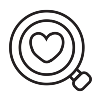 kärlek illustration ikon transparent bakgrund png